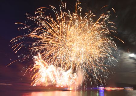 Rhein in Flammen Oberwesel Loreley